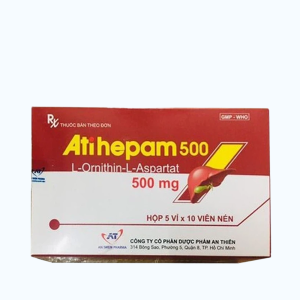 Atihepam 500ng (5 vỉ x 10 viên)