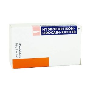 Hydrocortison-Lidocain-Richter 125mg Inj (Lo 5ml)