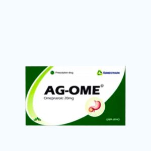 Viên nang Ag-Ome 20mg điều trị loét dạ dày, tá tràng, viêm thực quản (10 vỉ x 10 viên)