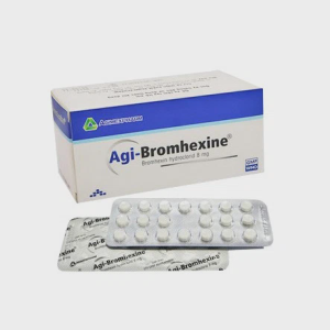 Agi-Bromhexine 8mg (10 vỉ x 20 viên/hộp)