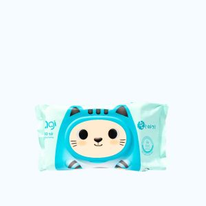 Khăn ướt AGI không hương an toàn cho bé (80 tờ/gói)