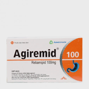 Viên nén Agiremid 100mg điều trị viêm loét dạ dày (10 vỉ x 10 viên)