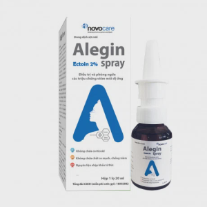 Thuốc xịt mũi Alegin 2% trị và dự phòng viêm mũi dị ứng theo mùa (chai 20ml)