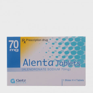 Viên nén Alenta 70mg trị loãng xương (1 vỉ x 4 viên)