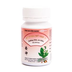 Viên nang An thần bổ tâm-F Fito dưỡng tâm, an thần, suy nhược thần kinh, giảm trí nhớ (chai 40 viên)