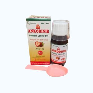 Bột pha hỗn dịch uống Ankodinir 250mg/5ml điều trị nhiễm khuẩn (chai 36.1g)