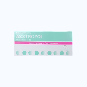 Viên nén Asstrozol 1mg ASSOPHARMA điều trị ung thư vú (2 vỉ x 14 viên)