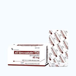 A.T SimVastatin 40 (Hộp 3 Vỉ x 10 Viên)
