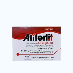 Atiferlit 50mg/5ml (Hộp 30 ong x 10ml)