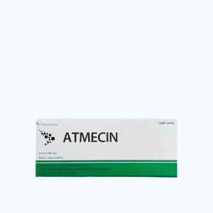 Viên nén Atmecin 40mg điều trị suy tĩnh mạch, trĩ, phù nề sau phẫu thuật (3 vỉ x 10 viên)