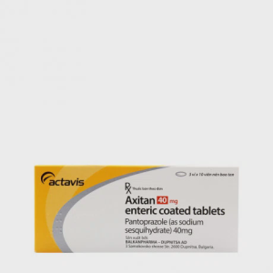 Viên bao tan ở ruột Axitan 40mg điều trị dạ dày (3 vỉ x 10 viên)