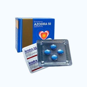 Viên nén Azodra 50mg điều trị rối loạn cương dương (1 vỉ x 4 viên)