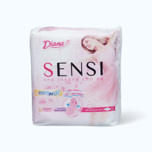 Băng Vệ Sinh DIANA SENSI Siêu Mỏng Cánh (8 Miếng)