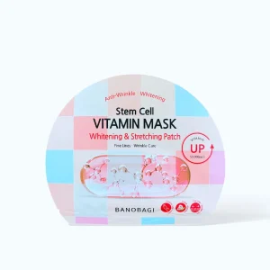 Mặt Nạ BANOBAGI Stem Cell Whitening & Stretching Patch (Miếng 30G)