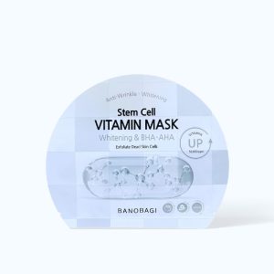 Mặt Nạ BANOBAGI Stem Cell Whitening & Bha-Aha (Miếng 30G)
