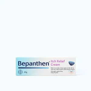 Bepanthen Itch Relief Cream Kem Giảm Ngứa Và Mẩn Đỏ Gây Ra Da Khô Hoặc Viêm Da Cơ Địa (Tuýp 20g)