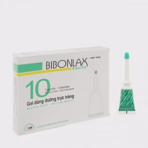 Gel bơm trực tràng Bibonlax Adults trị táo bón (10 tuýp x 8g)