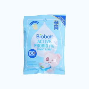 Kẹo dẻo lợi khuẩn Biobor Active Probiotic vị sữa (23g)