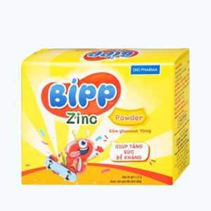 Bipp zinc powder 70mg DHG (Hộp 24 gói x 1.5g)