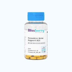 Viên uống BLISSBERY Pureskin Acne Support K21 hỗ trợ giảm mụn (hộp 20 viên)