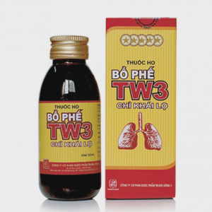 Siro Bổ phế TW3 trị ho, tiêu đờm, viêm họng, viêm phế quản (chai 125ml)