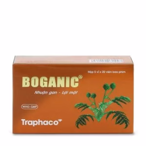 Viên nén Boganic hỗ trợ các bệnh lý về gan, mỡ máu, giải độc gan (5 vỉ x 20 viên)