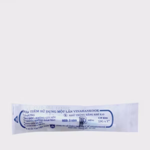 Bơm tiêm sử dụng một lần VINAHANKOOK 10ml/cc được khử trùng bằng khí E.O (hộp 100 cái)