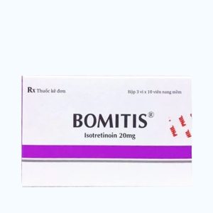 Bomitis Isotretinoin 20mg (Hộp 3 Vỉ x 10 Viên)