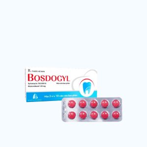 Viên nén Bosdogyl phòng ngừa và điều trị nhiễm trùng răng miệng (2 vỉ x 10 viên)