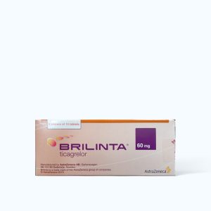 Brilinta AstraZeneca (Hộp 6 vỉ x 10 viên)