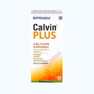 Calvin Plus – Bổ sung Canxi và vitamin D BIOLAB (Hộp 60 viên)