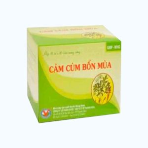 Viên nang Cảm cúm bốn mùa trị các triệu chứng ho cảm thông thường (10 vỉ x 10 viên)