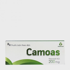 Viên nén Camoas 200mg giảm triệu chứng khó tiểu, tiểu gấp, tiểu đêm (3 vỉ x 10 viên)