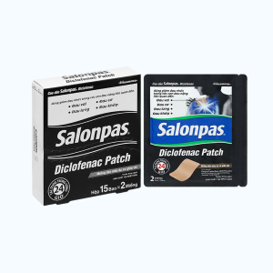 Cao dán Salonpas Diclofenac (Hộp 15 túi)