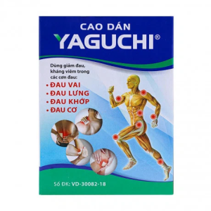 Cao dán Yaguchi Thiên Ân giảm đau vai, đau lưng, đau cơ, đau khớp (20 gói x 5 miếng)