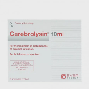 Dung dịch tiêm CEREBROLYSIN 10ML sa sút trí tuệ, đột quỵ, rối loạn trí nhớ (1 vỉ x 5 ống x 10ml)