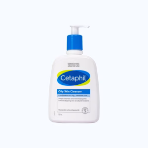 Sữa rửa mặt Cetaphil Oily Skin Cleanser cho da dầu nhạy cảm (500ml)