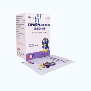 Ciprofloxacin 250mg US Pharma (Hộp 10 gói)