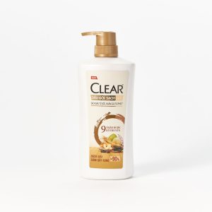 Dầu Gội CLEAR 9 Loại Thảo Dược Cổ Truyền Sạch Gàu, Giảm Gãy Rụng chai (630g)