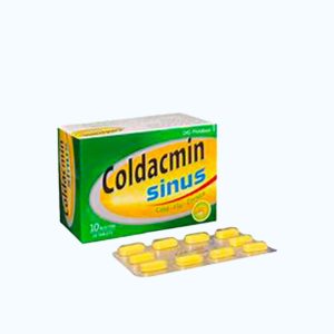 Viên nén Coldacmin Sinus điều trị triệu chứng cảm sốt nhức đầu (10 vỉ x 10 viên)