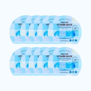 Combo 10 miếng mặt nạ BANOBAGI Whitening & Moisture Dưỡng Sáng Và Cấp Ẩm Cho Da (Miếng 30ml)