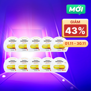 Combo 10 miếng Mặt Nạ BNBG Vita Genic Hỗ Trợ Làm Sáng Da Whitening Jelly Mask (Miếng 30ml)(Miếng 30ml)