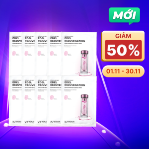 Combo 10 miếng Mặt Nạ Wonjin Effect Edel Rejuvenation Concentrated Essence Mask (Miếng 30g)