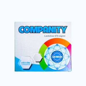 Companity Lactulose 670mg/ml (Hộp 4 vỉ x 5 ống)