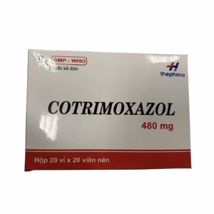 Viên nén COTRIMOXAZOL 480MG Thephaco điều trị nhiễm khuẩn (20 vỉ x 20 viên)