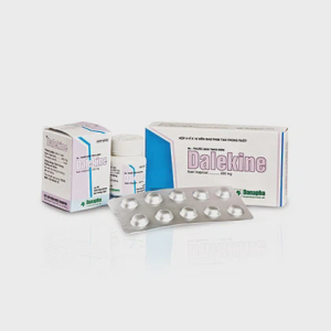 Viên nén Dalekine 500mg điều trị động kinh (4 vỉ x 10 viên)