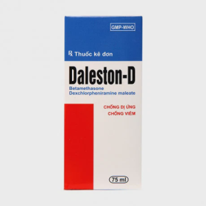 Siro Daleston-D chống dị ứng, hen và viêm phế quản (chai 75ml)