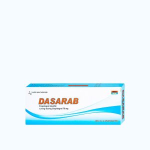 Viên nén Dasarab 75mg phòng ngừa thành lập cục máu đông, huyết khối (2 vỉ x 14 viên)