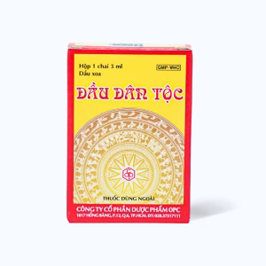 Dầu dân tộc trị sổ mũi cảm lạnh (chai 3ml)