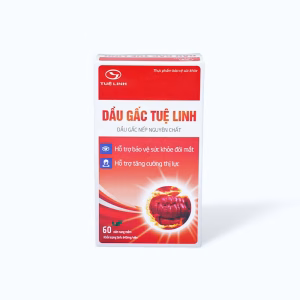 Viên uống dầu gấc Tuệ Linh hỗ trợ tăng cường thị lực (Hộp 60 viên)